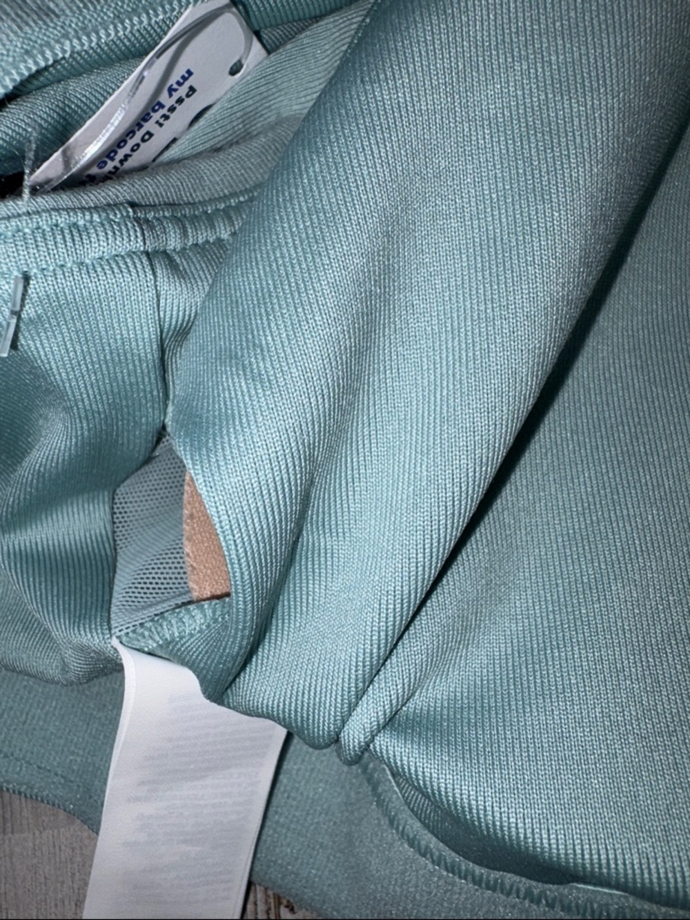 Old Navy Active Powersoft Mint Cropped Tank Top Size 2X NWT - Picture 9 of 12